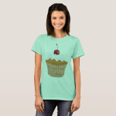 Cupcake Ringer T-Shirt (Vorne ganz)