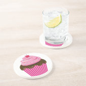 Cupcake Sandstein Untersetzer (Seite)
