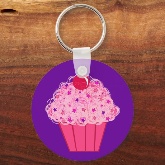 Cupcake Schlüsselanhänger (Vorderseite)