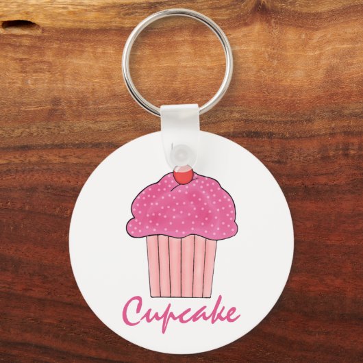 Cupcake Schlüsselanhänger (Vorderseite)