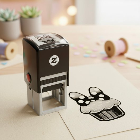 Cupcake Self-inking Stamp Permastempel