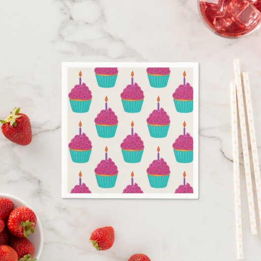 Cupcake Serviette (Beispiel)