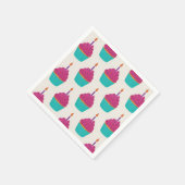 Cupcake Serviette (Ecke)