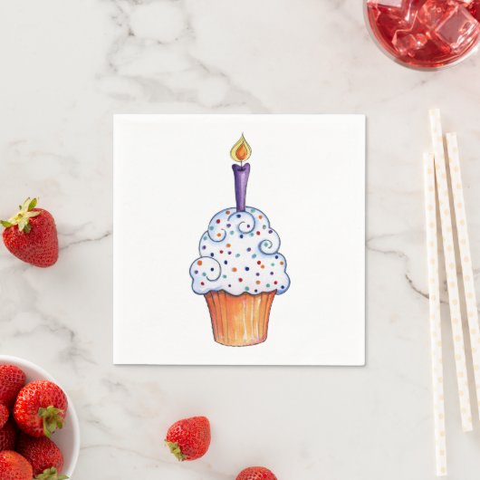 Cupcake Serviette (Beispiel)