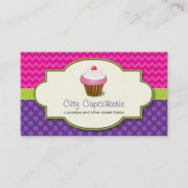 Cupcake Shop Business Card Visitenkarte