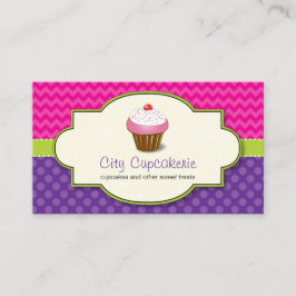 Cupcake Shop Business Card Visitenkarte