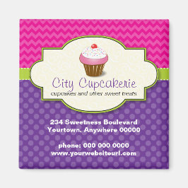 Cupcake Shop Werbemagazin Magnet