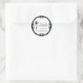 Cupcake Silhouette Packing Stickers (Tasche)