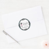Cupcake Silhouette Packing Stickers (Umschlag)