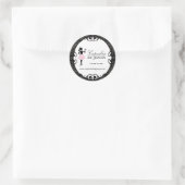 Cupcake Silhouette Packing Stickers (Tasche)