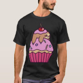 Cupcake Sloth T-Shirt (Vorderseite)