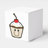 Cupcake Smile Face Geschenkschachtel (Vorderseite)