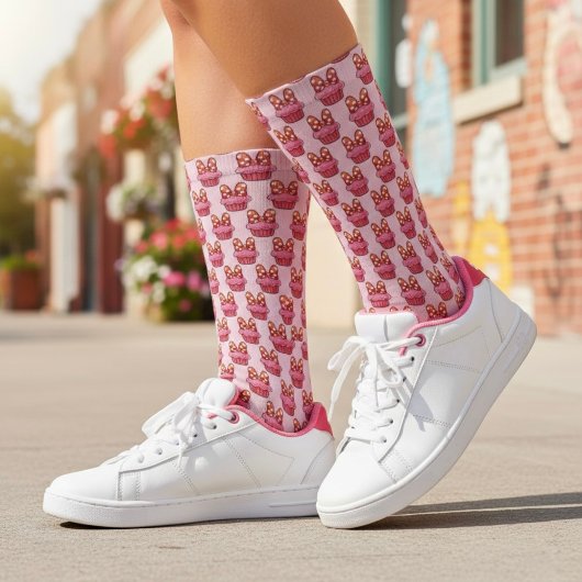 Cupcake-Socken Socken