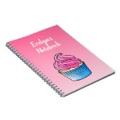 Cupcake-Spiral-Fotobuch Notizblock (Rechte Seite)