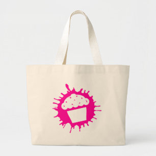 Cupcake-Splat Jumbo Stoffbeutel