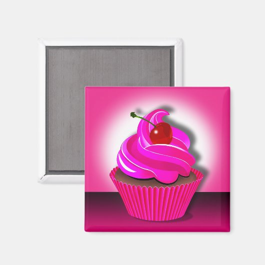 Cupcake Spotlight von Cheryl Daniels Magnet (Vorderseite/Rückseite)