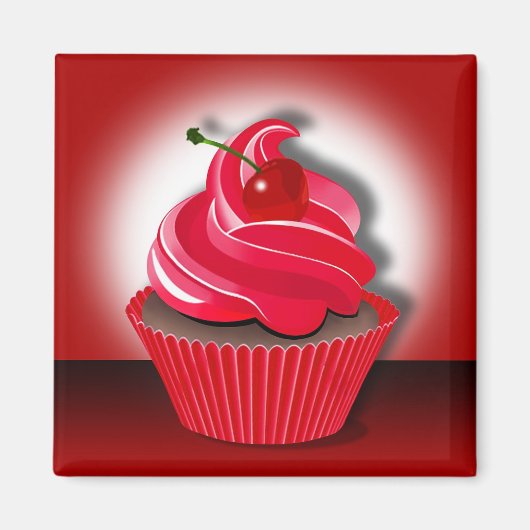 Cupcake Spotlight von Cheryl Daniels Magnet (Vorne)