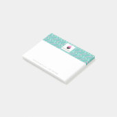 Cupcake Sprinkles Bakery Cake Business Logo Post-it Klebezettel (angewinkelt)