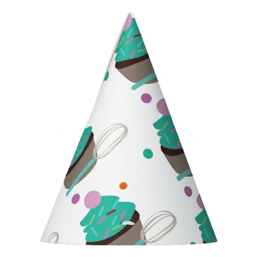 Cupcake Sprinkles Partyhütchen (Links)