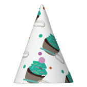 Cupcake Sprinkles Partyhütchen (Rechts)