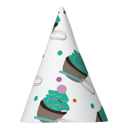 Cupcake Sprinkles Partyhütchen (Rechts)