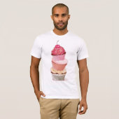 Cupcake-Stack Herren T-Shirt (Vorne ganz)