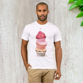 Cupcake Stack Mens T - Shirt