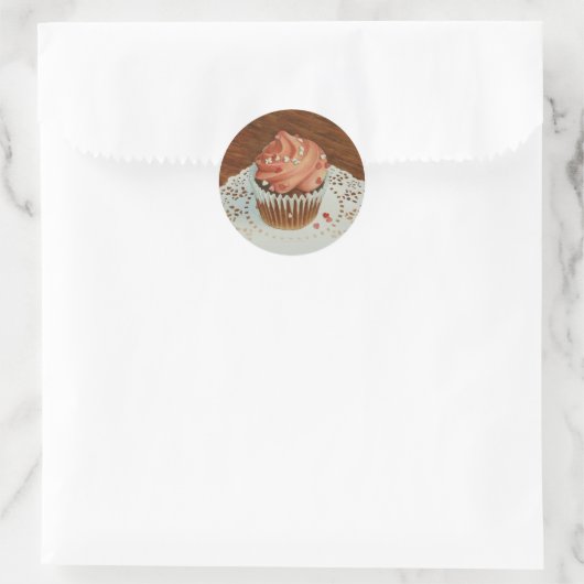 Cupcake Sticker (Tasche)