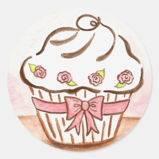 Cupcake Sticker (Vorderseite)