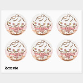 Cupcake Sticker (Blatt)
