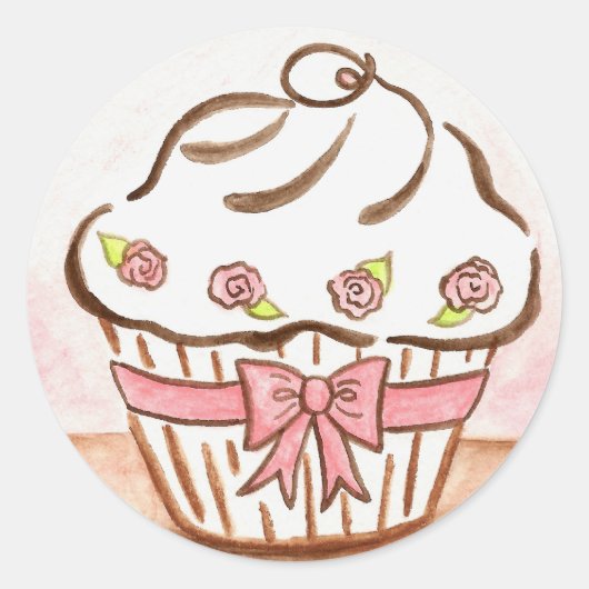 Cupcake Sticker (Vorderseite)