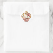 Cupcake Sticker (Tasche)
