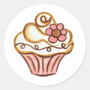 Cupcake Sticker
