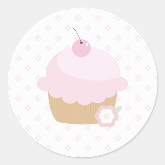 Cupcake Sticker (Vorderseite)