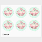 Cupcake Sticker (Blatt)