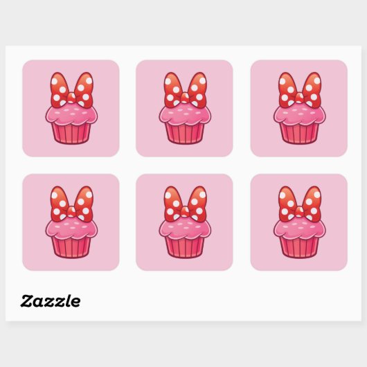 Cupcake Sticker (Blatt)