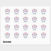 Cupcake Stickers (Blatt)