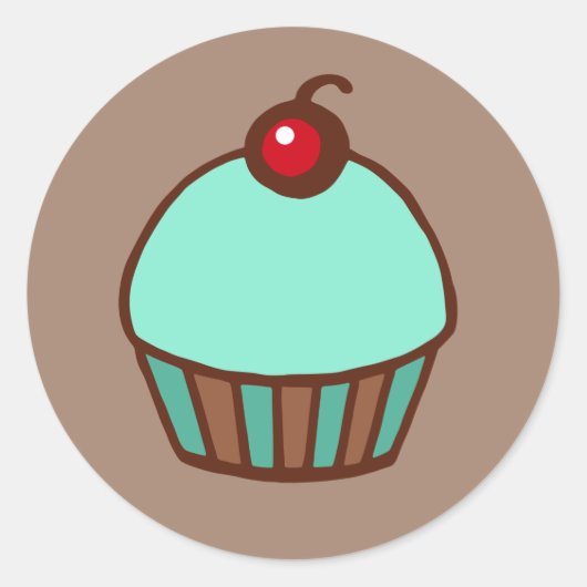 Cupcake Stickers (Vorderseite)