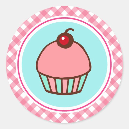 Cupcake Stickers (Vorderseite)