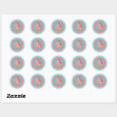 Cupcake Stickers (Blatt)
