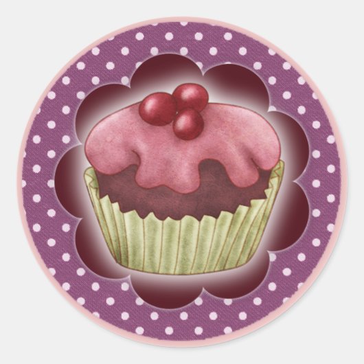 Cupcake Stickers (Vorderseite)