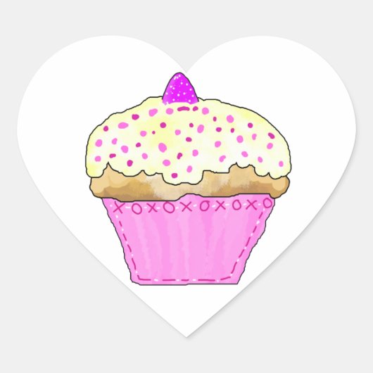 Cupcake Stickers (Vorderseite)