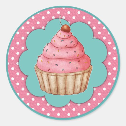 Cupcake Stickers (Vorderseite)