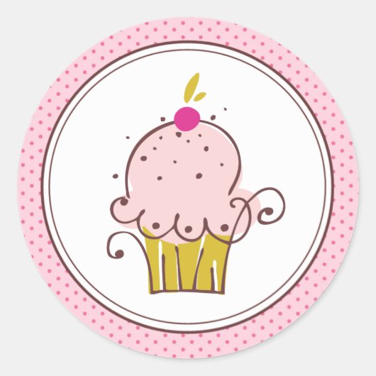 Cupcake Stickers (Vorderseite)