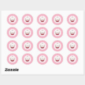 Cupcake Stickers (Blatt)