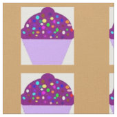 Cupcake-Stoff Stoff (Nahaufnahme)