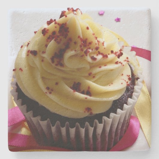 Cupcake Stone Untersetzer (Vorderseite)