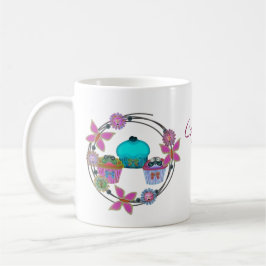 Cupcake Sunday Zweifarbige Tasse