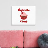 Cupcake Süsse Leinwanddruck (Insitu (Wohnzimmer))