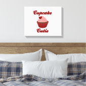 Cupcake Süsse Leinwanddruck (Insitu (Schlafzimmer))